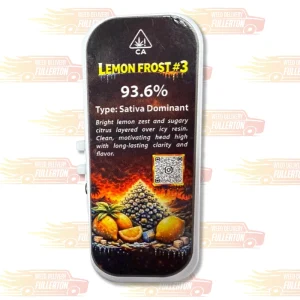 Fresh Frozen Lemon Frost 3 Live Jam Disposable 2g