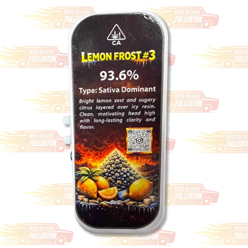 Fresh Frozen Lemon Frost 3 Live Jam Disposable 2g
