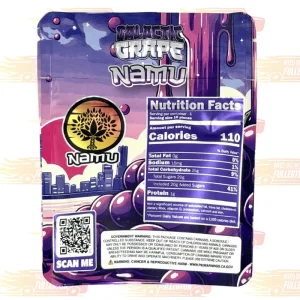 Namu Galactic Grape Live Resin Infused Gummies