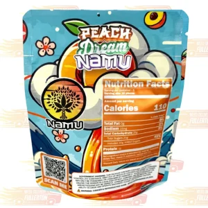 Namu Peach Dream Live Resin Infused Gummies
