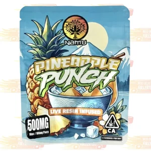Namu Pineapple Punch Live Resin Infused Gummies