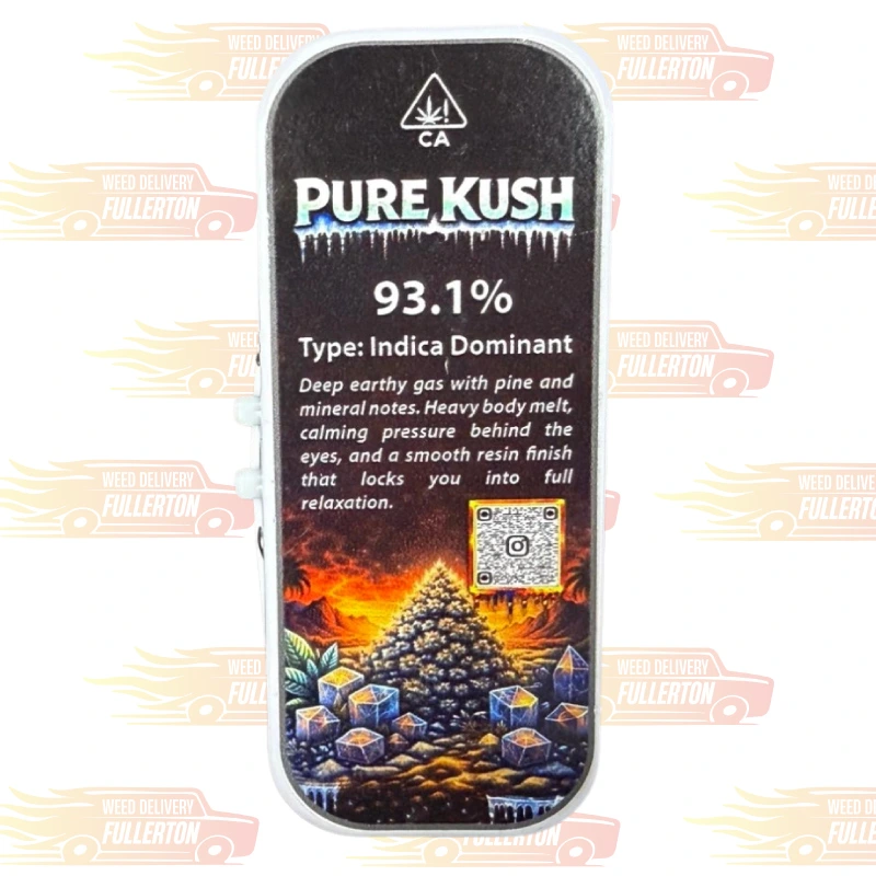 fresh frozen pure kush live jam disposable