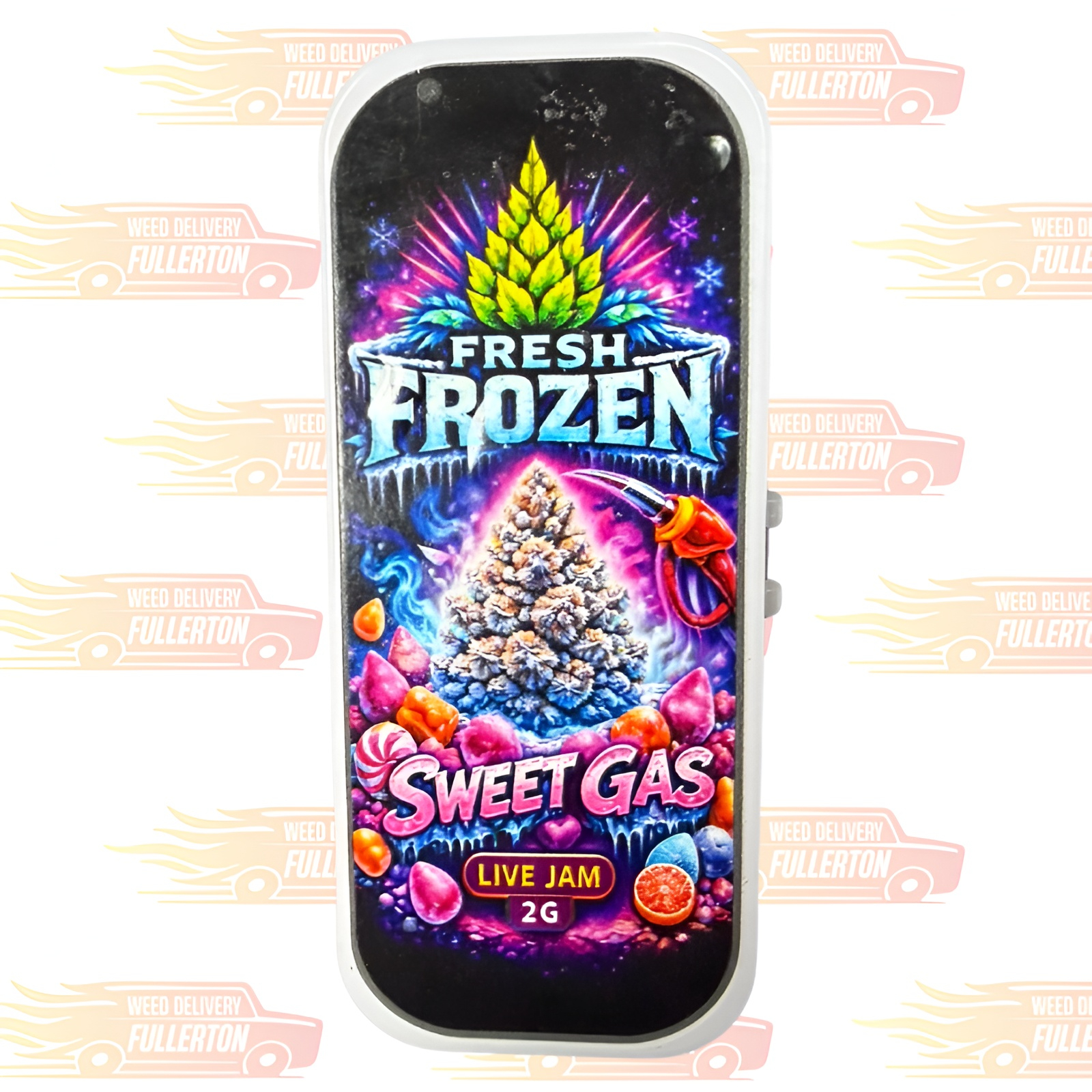 Fresh frozen sweet gas live jam disposable
