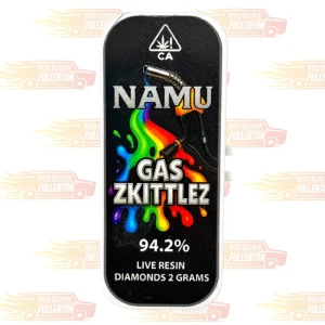 namu gas zkittlez live resin diamonds disposable