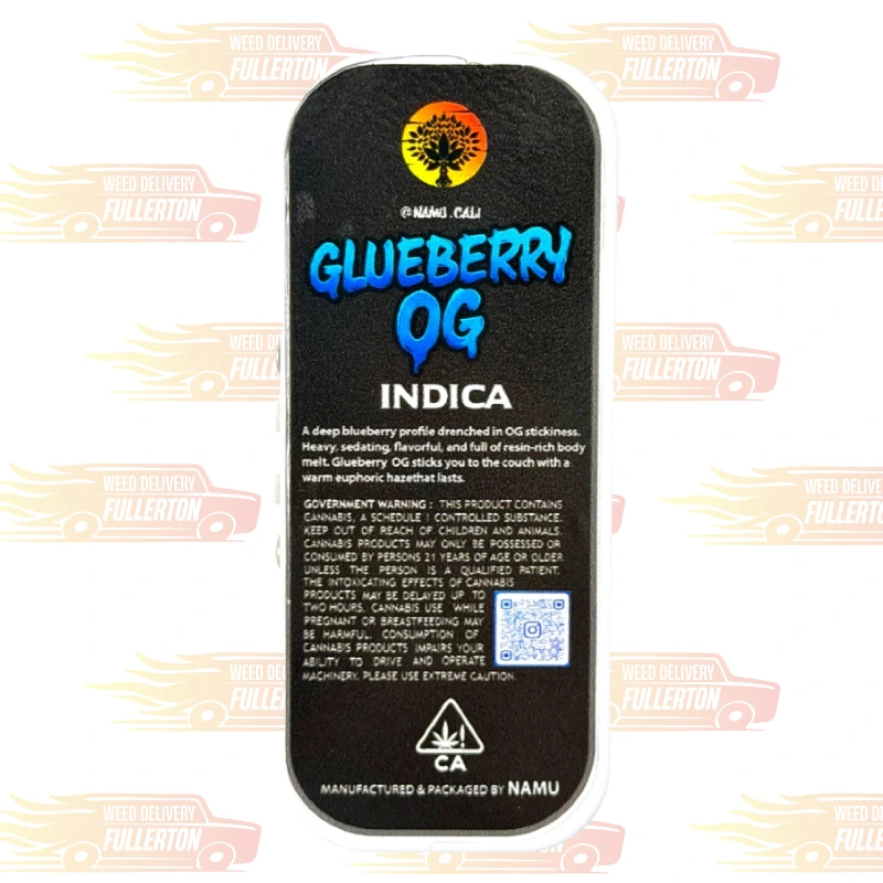 namu glueberry og live resin diamonds disposable