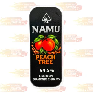 namu peach tree live resin diamonds disposable